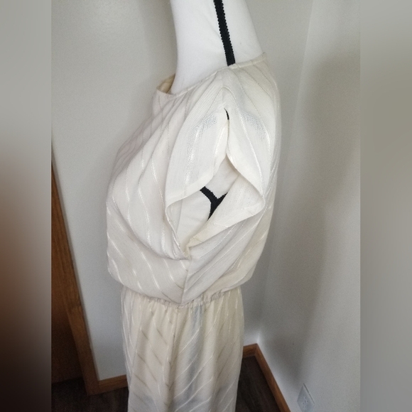 ☀️ Vintage Diagonal Striped Dress - Picture 3 of 6